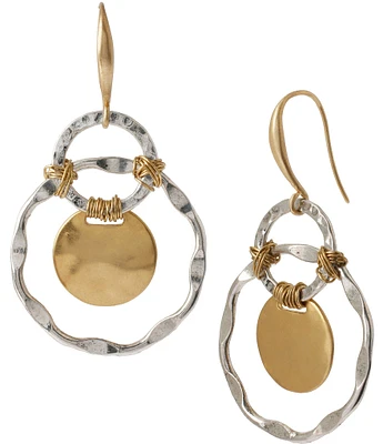 Robert Lee Morris Soho Wire Wrapped Orbital Earrings