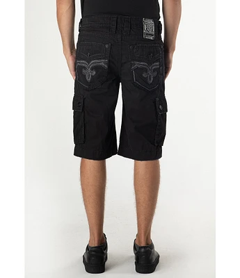 Rock Revival 15#double; Inseam Cargo Shorts