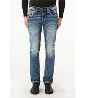 Rock Revival Ares Alternate Straight-Leg Jeans