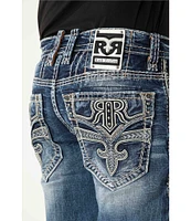 Rock Revival Ares Alternate Straight-Leg Jeans