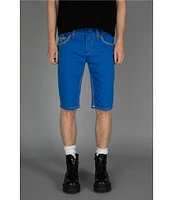 Rock Revival Brayen Fleur De Lis-Pocket 13.5#double; Denim Shorts