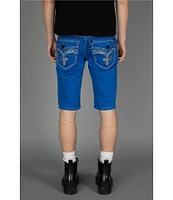 Rock Revival Brayen Fleur De Lis-Pocket 13.5#double; Denim Shorts