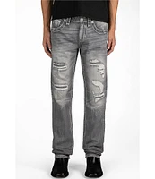 Rock Revival Danielle Straight Leg Distressed Jeans