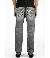 Rock Revival Danielle Straight Leg Distressed Jeans
