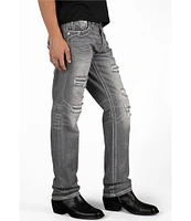 Rock Revival Danielle Straight Leg Distressed Jeans