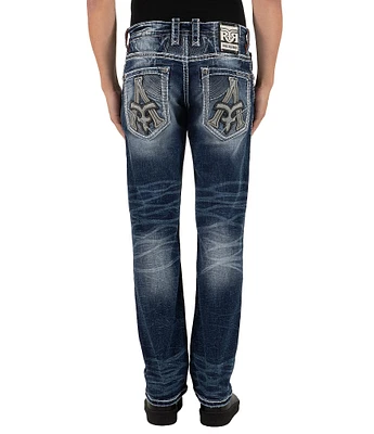 Rock Revival Edmund Straight-Leg #double;A#double; American Pride Jeans