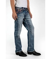 Rock Revival Hayes Classic Fit Straight Leg Jeans