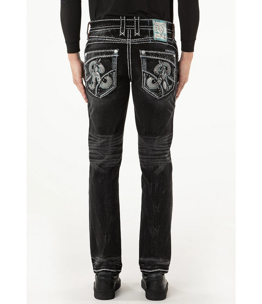 Rock Revival Henlee Alternate Straight Leg Jeans