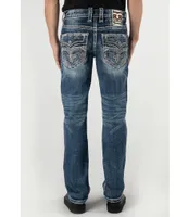 Rock Revival Julian Straight Leg 32#double; Denim Jeans