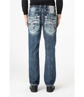 Rock Revival McHenry Straight Fit 32#double; Inseam Denim Jeans