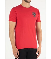 Rock Revival Old English Fleur-De-Lis Logo Short Sleeve Graphic T-Shirt