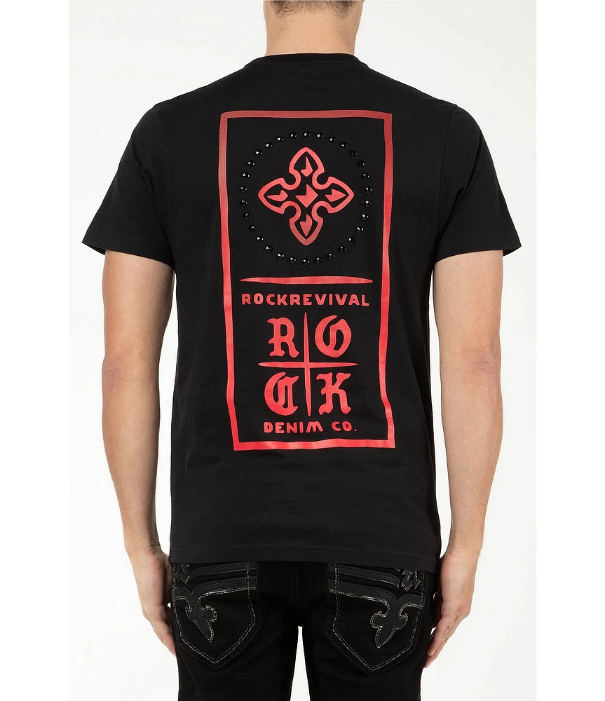 Rock Revival Rock Studs Short Sleeve Graphic T-Shirt