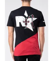 Rock Revival Short Sleeve Diagonal Colorblock Graphic T-Shirt