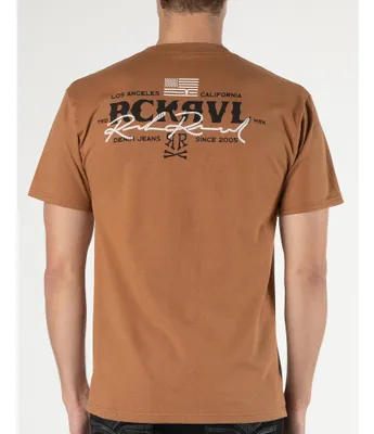 Rock Revival Short Sleeve Flag T-Shirt