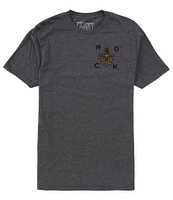 Rock Revival Short Sleeve Flag/Fleur-De-Lis Graphic T-Shirt