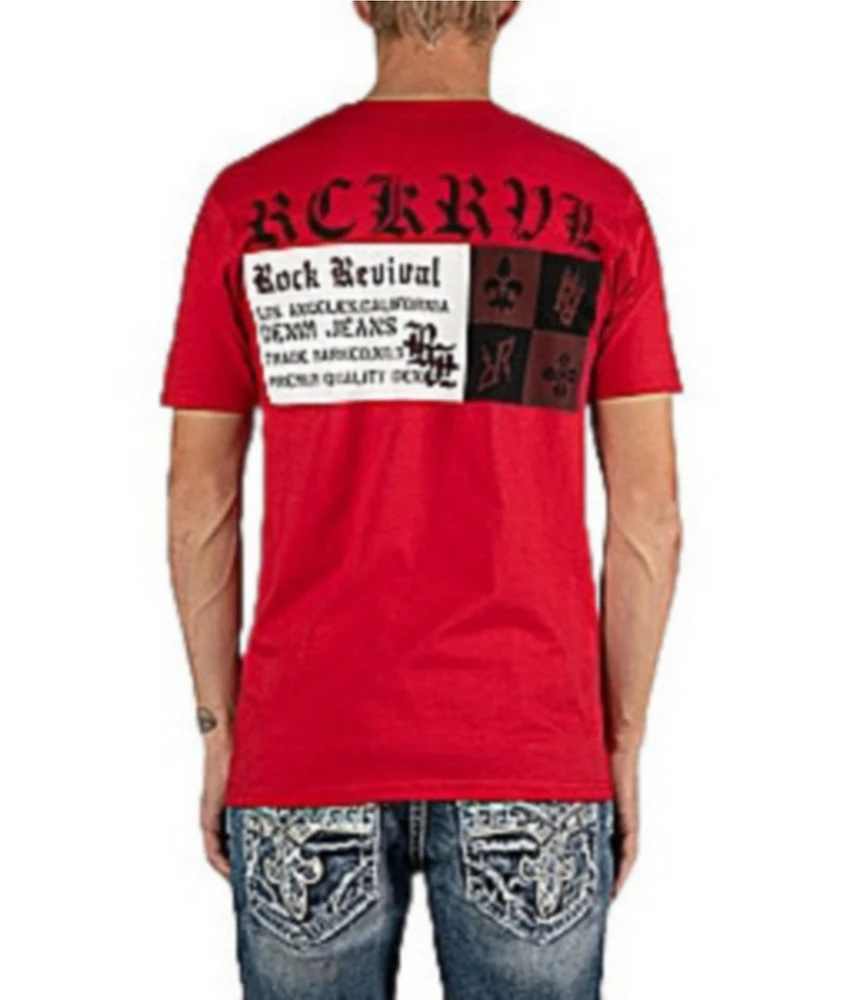 Rock Revival Short Sleeve Fleur Box T-Shirt