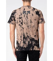 Rock Revival Short-Sleeve Metallic-Logo Tie-Dye T-Shirt