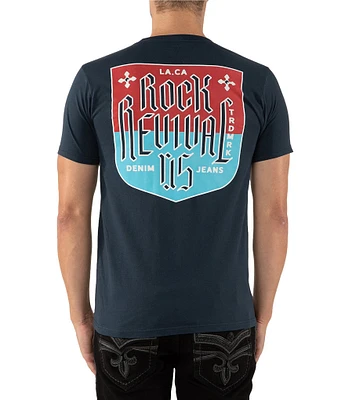 Rock Revival Short Sleeve Shield Graphic T-Shirt