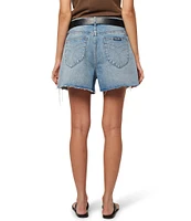 Rolla's 90's Relaxed Mid Rise Raw Hem Denim Shorts