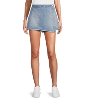 Rolla's Layla High Rise Sunshine Blue Denim Skort