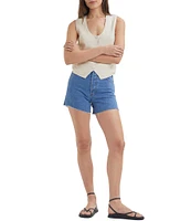 Rolla's Original High Rise New York Blue Denim Shorts
