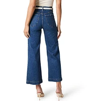 Rolla's Sailor Denim High Rise Slim Wide Leg Jeans