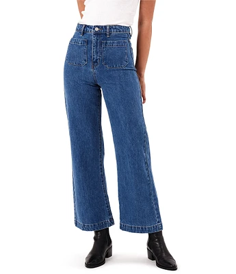 Rolla's Sailor Denim High Rise Wide Leg Jeans