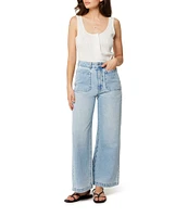 Rolla's Sailor Long Beach High Rise Wide Flare Leg Jeans