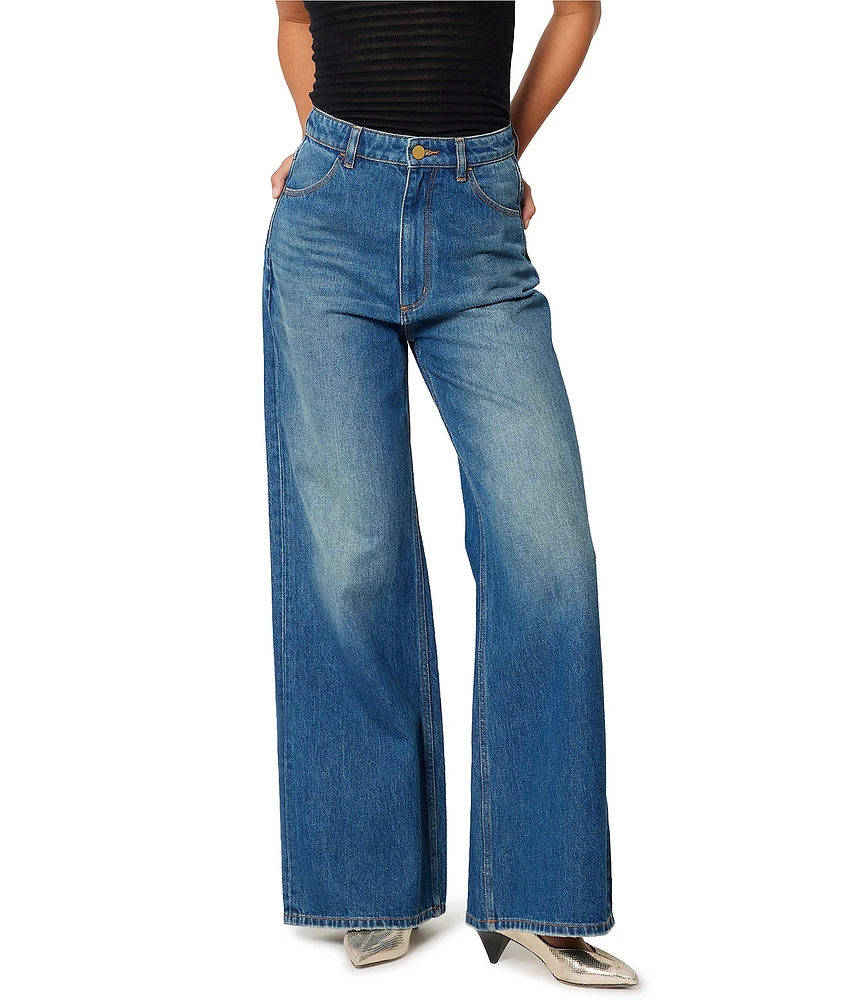 Rolla's Studio Flare Eclipse Vintage Super High Rise Wide Leg Jeans