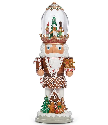 Roman Musical LED Gingerbread Nutcracker