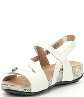 Romika Fidschi 54 Leather Strappy Wedge Sandals