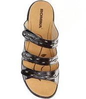 Romika Ibiza 66 Leather Stitch Detail Sandals