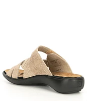 Romika Ibiza 99 Leather Slip-On Slide Sandals