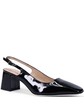 Ron White Lyla Patent Leather Slingback Pumps