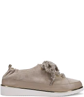 Ron White Nalla Cashmere Suede Lace-Up Sneakers