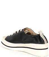 Ron White Nova Metallic Leather Wedge Sneakers