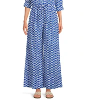 Ro's Garden Nico Tie Waist Wide Leg Coordinating Pants