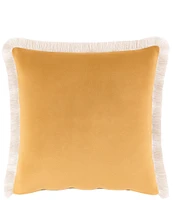 Rose Tree Baroda Embroidered & Fringed Reversible Euro Sham