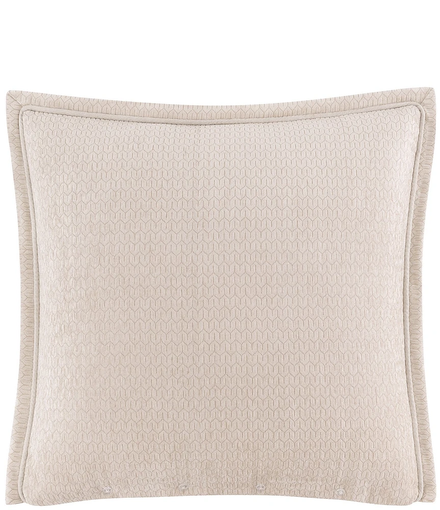 Rose Tree Cara Geometric Pattern Euro Sham