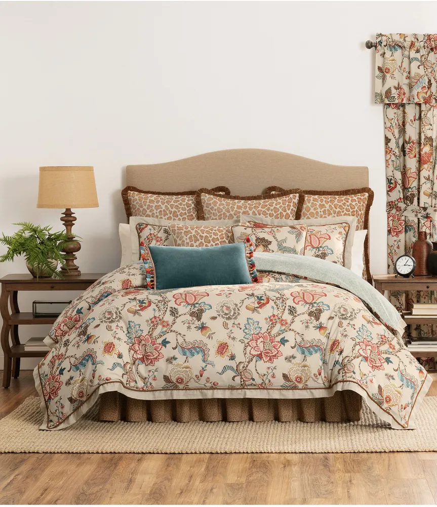 Rose Tree Haylie Jacobean Floral Comforter Set