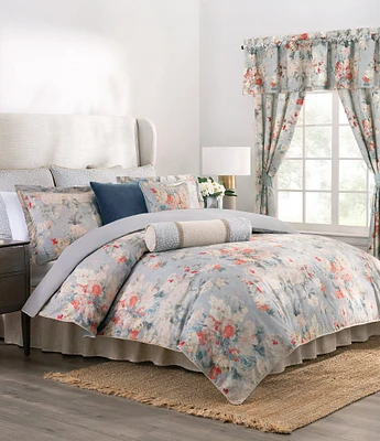 Rose Tree Penelope Floral Bouquet Print Comforter Set