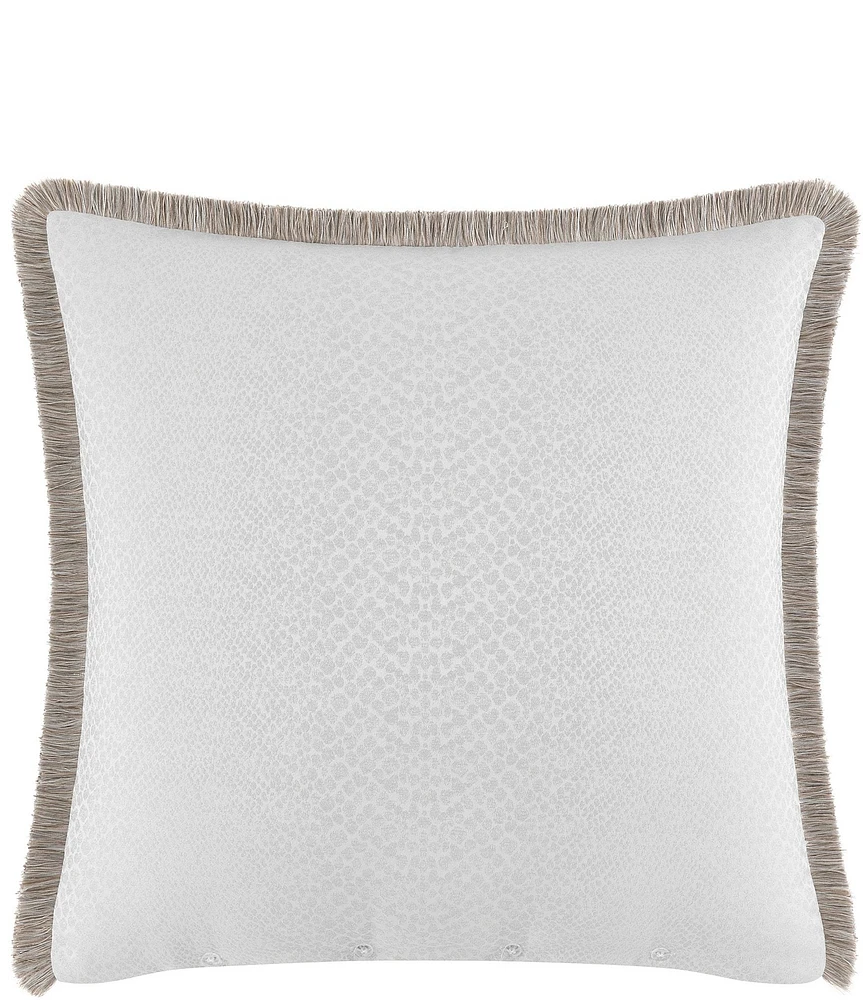 Rose Tree Talia Fringe Trim Reversible Euro Sham