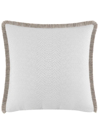 Rose Tree Talia Fringe Trim Reversible Euro Sham