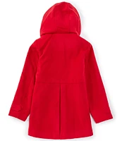 Rothschild Big Girls 7-16 Long Sleeve Hooded Car Coat