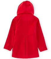 Rothschild Big Girls 7-16 Long Sleeve Hooded Car Coat