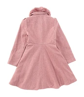 Rothschild Little Girls 4-6X Long Sleeve Faux-Fur Collar Coat