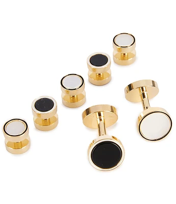 Roundtree & Yorke 5 Piece Tuxedo Stud Set