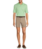 Roundtree & Yorke 7#double; Flat Front Performance Shorts