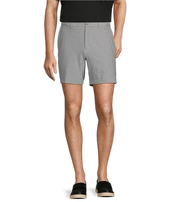 Roundtree & Yorke 7#double; Flat Front Performance Shorts