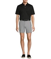 Roundtree & Yorke 7#double; Flat Front Performance Shorts
